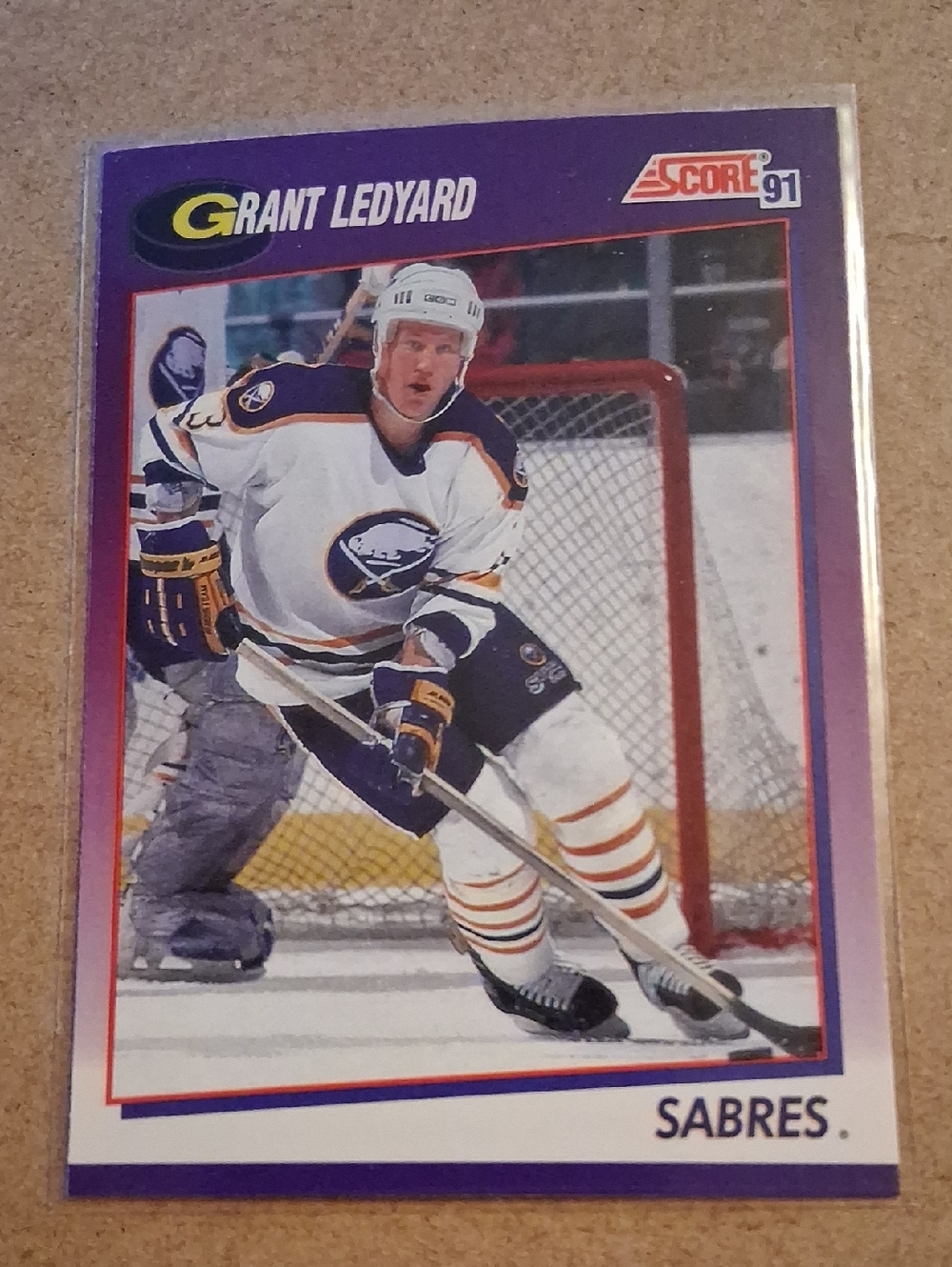Grant Ledyard Buffalo Sabres Hockey Cards